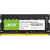 Acer SD100 SO-DIMM 2666MHz 8GB 19-19-19-43 1R*8 Laptop RAM, Black