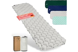 Backpacker's Journey Matelas randonnée Ultra léger – Matelas Gonflable Compact pour Matelas Camping 1 Place, idéal Trek, Bivouac, Outdoor & bikepacking