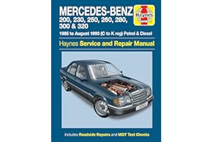 Mercedes-Benz 124 Series Petrol & Diesel (85 - Aug 93) Haynes Repair Manual