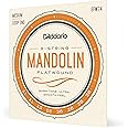 D'Addario EFW74 11-36 Medium Flatwound Mandolin Strings - Phosphor Bronze