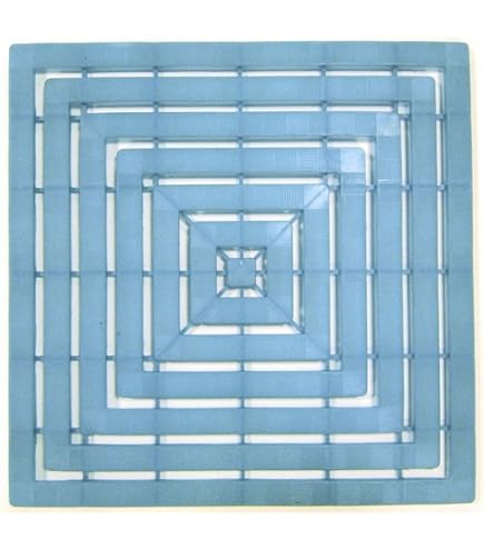 Pedana Per Doccia 54x54cm In Plastica E Gomma Antiscivolo Feridras Bianco 84414576 - 4