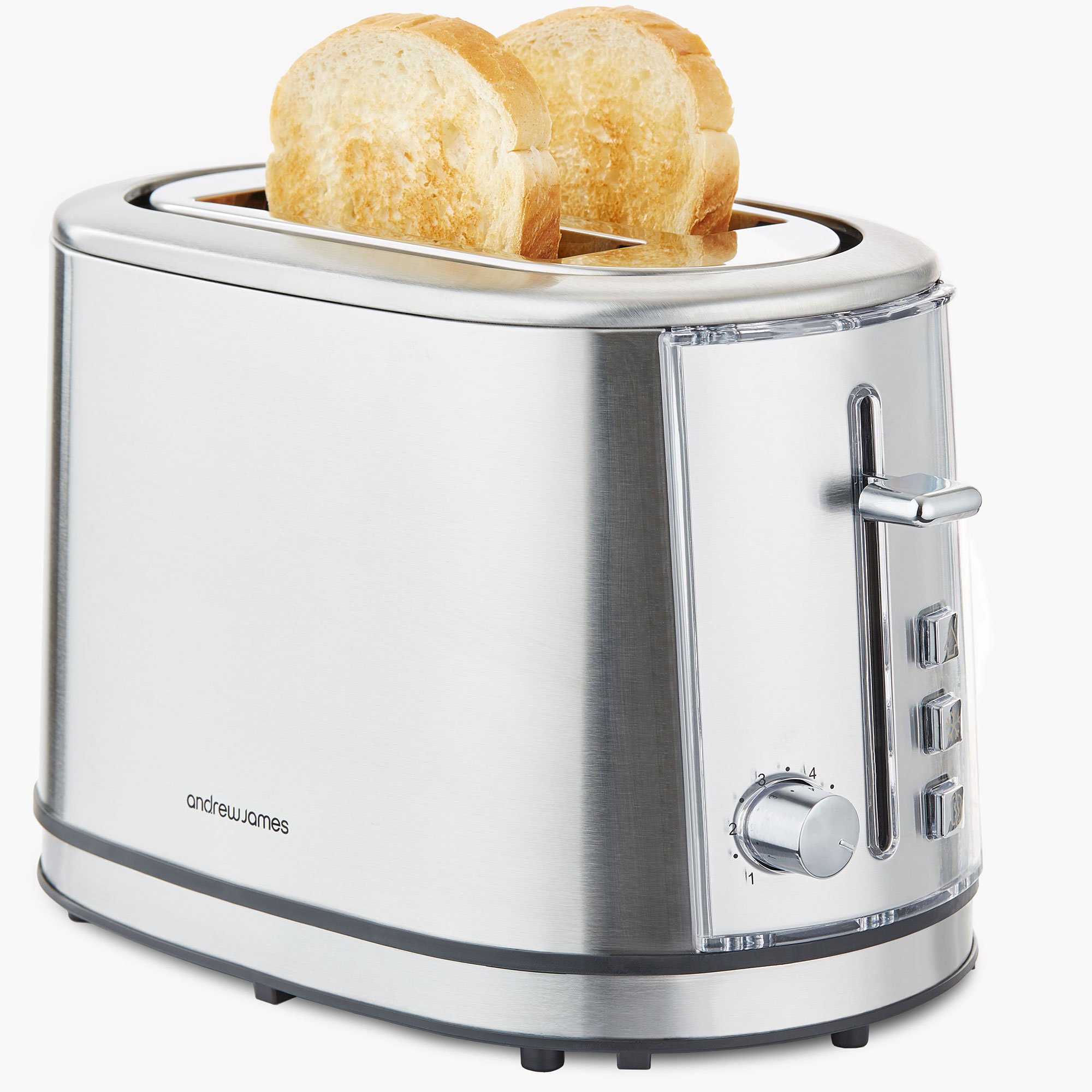 Andrew James Argentum Toaster With Warming Rack Top Quality Fast
