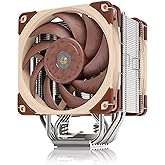 Noctua NH-U12A, 120 mm CPU soğutucu birinci sınıf kalitede sessiz NF-A12x25 PWM y&uuml;ksek performanslı fan (kahverengi)
