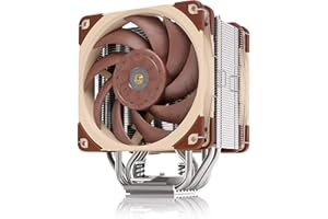 Noctua NH-U12A, Premium CPU Cooler with High-Performance Quiet NF-A12x25 PWM Fans (120mm, Brown)