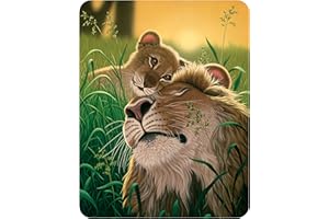 3D LiveLife Imán - Amor de Padre de Deluxebase. Imán de Nevera lenticular 3D con diseño de león. Adorno magnético para niños y Adultos Estampado con ilustración del reconocido Artista Schim Schimmel