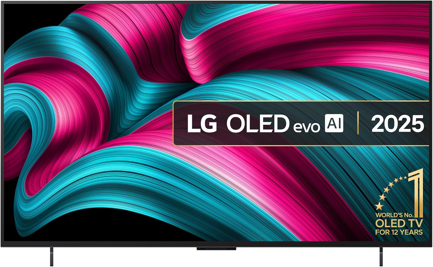 LG OLED42C55LA 42-Inch OLEDevo 4K UHD Smart TV, (α9 AI Processor Gen7, Dolby Atmos, Freeview Play and Amazon Alexa, 120Hz) [Model 2025]
