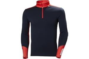 HELLY HANSEN Helly-Hansen 49363 LIFA Merino Midweight 1/2 zamek męski granatowy, L