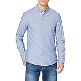 Tommy Hilfiger Camicie a Maniche Lunghe/Top in Tessuto Uomo