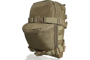 TWINFALCONS Hydratation Tactique 500D Nylon 3L Tactique Molle Sac d'Hydratation pour Hommes et Femmes Randonnée Chasse Course à Pied Vélo VTT Sac à Dos Aquatique