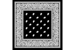 WedDecor Bandana unisex in cotone, fascia larga, leggera, traspirante, accessorio alla moda per equitazione, escursionismo, pesca, ciclismo, attività all'aperto