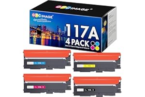 ‎GPC IMAGE GPC IMAGE 117A Toner Set Kompatibel für HP 117A Toner Set für HP Color Laser 179fwg Toner für Color Laser 178nwg 179fnw 178nw 150nw 178 179 W2070A W2071A W2072A W2073A (4er-Pack)