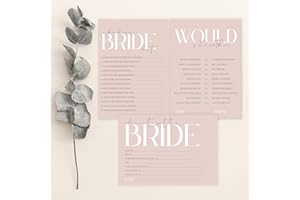 THE LITTLE PARTY COMPANY Hen Party Games 3 in 1 Hen Party Games Blush Pink Design Hen Party Accessories (BPHP3in1)