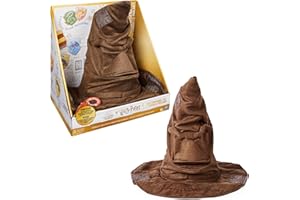 Wizarding World, Cappello Parlante Interattivo di Harry Potter, Voce Originale dei Film, 15 Frasi in Italiano/Tedesco, 5+ Anni