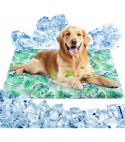 Tappetino Refrigerante Cane In Gel Atossico,65X50Cm,Tappetino