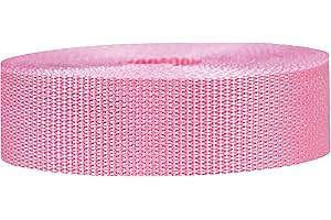 Strapworks Lightweight Polypropylene Webbing - Poly Strapping for Outdoor DIY Gear Repair, Pet Collars, Crafts – 1.5 Inch by 10, 25, or 50 Yards, Over 20 Colors