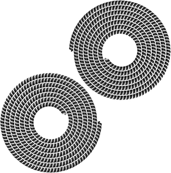 Sounce Spiral Cable Protector for Data Cables Wire & Charging (Set of 2) |…