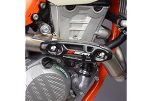 Protector de calor de escape universal de carbono, 4 tiempos, SXF EXCF 250 350 450 500 530 SCAR