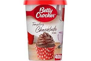 Betty Crocker Tempting Chocolate Icing 400g - verführerische Schokoladen Kuchenglasur