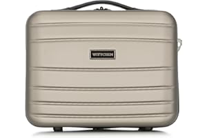 WITTCHEN Globe Line kuferek na kosmetyki, XS, szampański (biały) - 56-3A-654-86