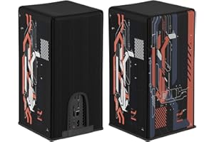 HESUPY Housse de protection étanche et anti-poussière pour console Xbox Series X avec port du câble d'accès facile - Housse de protection étanche et anti-poussière pour console de jeu Xbox Series X