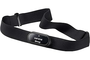 CatEye Hr-12 Bluetooth C/Elas Transmisor, Unisex Adulto, Gris, Talla Única