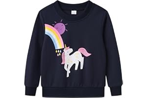 Junellz 2-8 years girl jumper cotton girl sweatshirt
