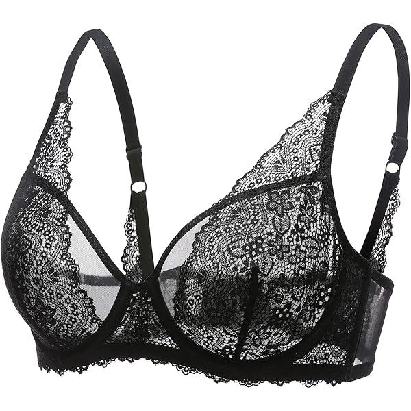 Vivisence Niet-gewatteerde beha, zachte mesh, elegante bovencups, gladde ondercups, verstelbare bandjes, ondersteunende draden voor een vrouwelijke look en optimaal comfort, Beige, 90C