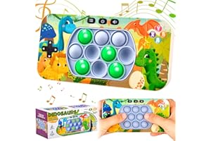 PICRIK Pop It Game Light Up Sensory Fidget Toys For Kids, Quick Push Bubbles Game Console, Light Up Popper Game Pop Push Game Controller Bubble Sensory Toys Decompression Breakthrough Puzzle Game Machine.