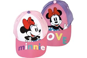 Familie24 Minnie Maus Love NEU Auswahl Baseball Cap Kappe Schirmmütze Kinderbaseballcap