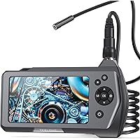 Teslong Industrielles Endoskopkamera, 2MP Endoskop mit 4,5 Zoll Bildschirm, 8 Einstellbaren LED-Licht, Wasserdichte…