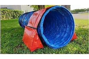 animo concept Sac de Lestage à Zip pour Tunnel d'Agility en PVC Noir 1 Unité