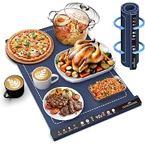 Plateau Chauffant Darryy 18x37cm - Chauffe Plat Électrique Portable Pour Bureau, Cuisine Et Appartement