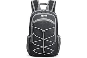 G4Free Mini plecak turystyczny 12 l, RFID, mały plecak, kompaktowy, wielofunkcyjny plecak na co dzień dla mężczyzn i kobiet, kemping, spacer, jednodniowa wycieczka