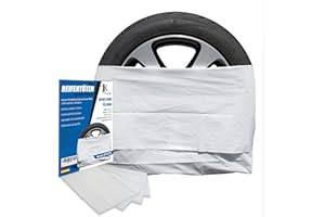 JK Trade® Set di 4 borse per pneumatici premium EXTRA forte per lo stoccaggio dei pneumatici e lo stoccaggio dei pneumatici della tua auto, set di sacchi per pneumatici, adatto per 16, 17, 18, 19, 20"