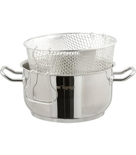 Cestello Per Friggere IBILI - 23 Cm, 2 Manici, In Latta, Per Cucina Sana E Senza Olio - Foto 10