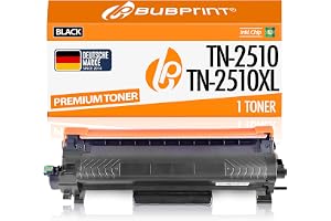 Bubprint toner kompatibel med Brother TN-2510XL TN2510 | Passar HL-L2400DWE HL-L2400DW MFC-L2800DW MFC-L2835DW MFC-L2860DW MF