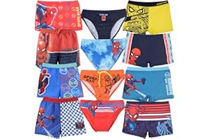 Characters Cartoons - Bambino - Costume da Bagno Pantaloncino Boxer Slip Parigamba Mare Piscina - Primavera Estate - Licenza Ufficiale