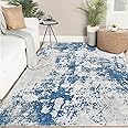 Famibay Rugs Living Room Large 160x230 Machine Washable Rugs Modern Abstract Soft Area Rugs Bedroom Short Pile Non Slip Carpet for Home Ofice Dining Room Decor