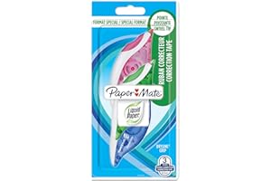 Paper Mate Liquid Paper DryLine Grip correttore a nastrocolori assortiticonfezione da 2+1