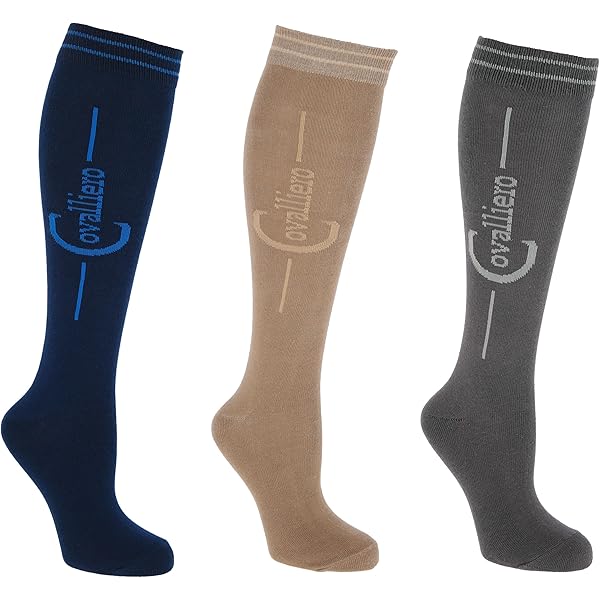 Bowen CHAUSSETTES HAUTES COTON BLEU ROI