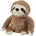 Warmies Sloth Plush Junior Size, Fully Microwavable and Weighted Cuddly Toy for Anxiety and Relaxation, Chill in The Freezer or Heat in Microwave, Soft Toy Heat Pad