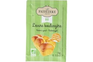 LA PATELIERE Levure Boulangère Bio 3 Sachets de 7g