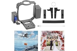 O'woda Mavic 2 Pro Airdrop Système Lanceur de Drone Kit d'accessoires Transport de Charge Utile Lanceur de Contrôle à Distance Livraison Airdrop Drone Clip pour DJI Mavic 2 Pro/Zoom Accessoires