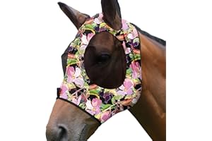 Harrison Howard Masque anti-mouches extensible, respirant, protection UV avec ouverture en maille pour les yeux pour une visibilité complète et une ventilation optimale des oreilles