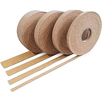 Produktbild von Korkstreifen Selbstklebend 5 M X 1 Cm X 3 Mm – Zuschneidbar, Für Dehnungsfugen, Hutband, Memoboard – Made In Germany