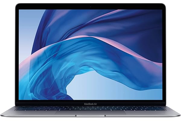 Apple Macbook Air de finales de 2018 con Intel Core i5 de 1,6 GHz, 13 pulgadas, 8 GB de RAM, SSD de 128 GB (con teclado Qwerty en español) - Gris espacial (Reacondicionado)
