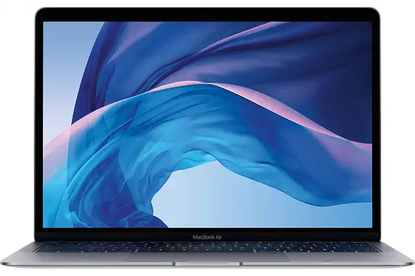 Apple Macbook Air de finales de 2018 con Intel Core i5 de 1,6 GHz, 13 pulgadas, 8 GB de RAM, SSD de 128 GB (con teclado Qwerty en español) - Gris espacial (Reacondicionado)