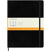 Moleskine &Ccedil;izgili Siyah Defter XL Boy Yumuşak Kapak