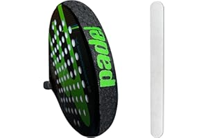 PH PRO HEAT Protector para Pala de Pádel Transparente Rugoso - Cinta Protectora para Pala de Pádel Multigranulada – Protector para Pala de Pádel de Silicona Transparente.