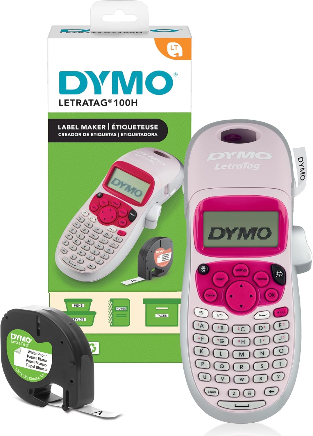 Prise en Main & Utilisation au Quotidien : DYMO LetraTag LT-100T Etichettatrice Macchina